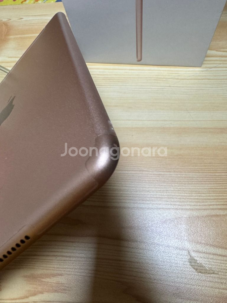 아이패드 미니5 로즈골드64g 셀룰러(액정 살짝 파손)--8