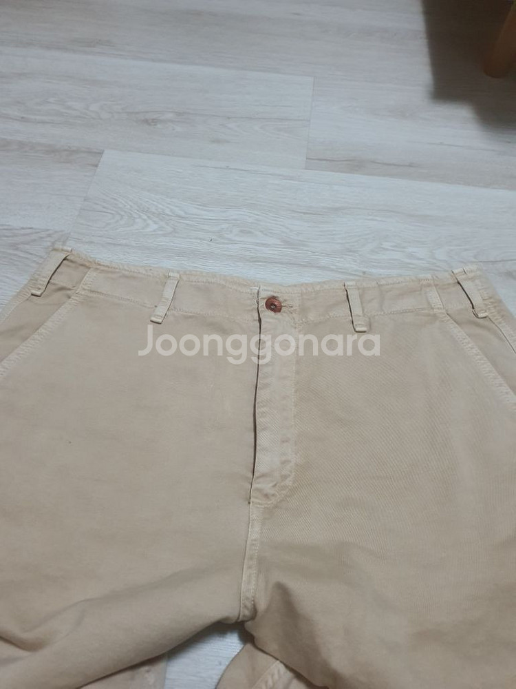 이태리 프레지던츠 베이지 치노팬츠 33인치--4