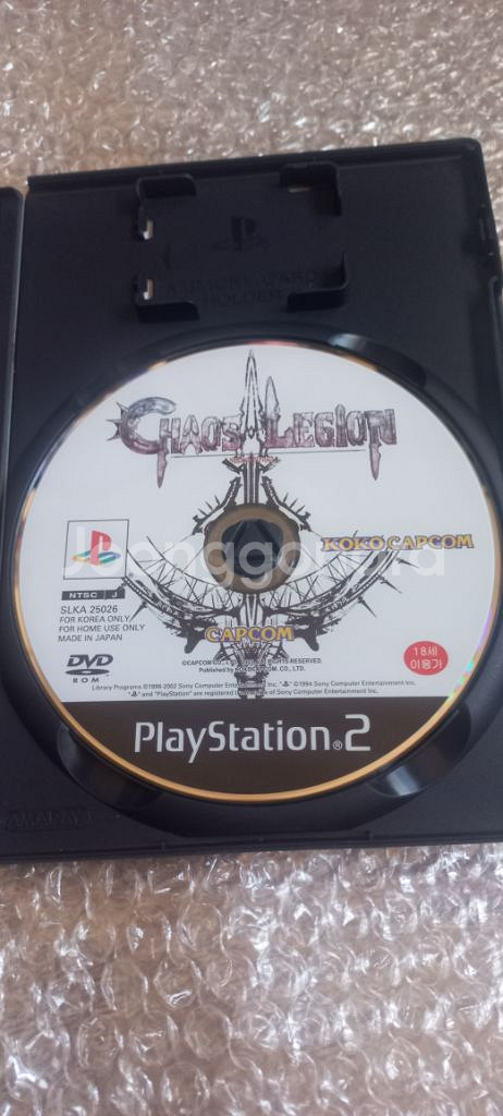 PS2 (소장용SS급) 카오스 레기온 정발 한글 플스2--5