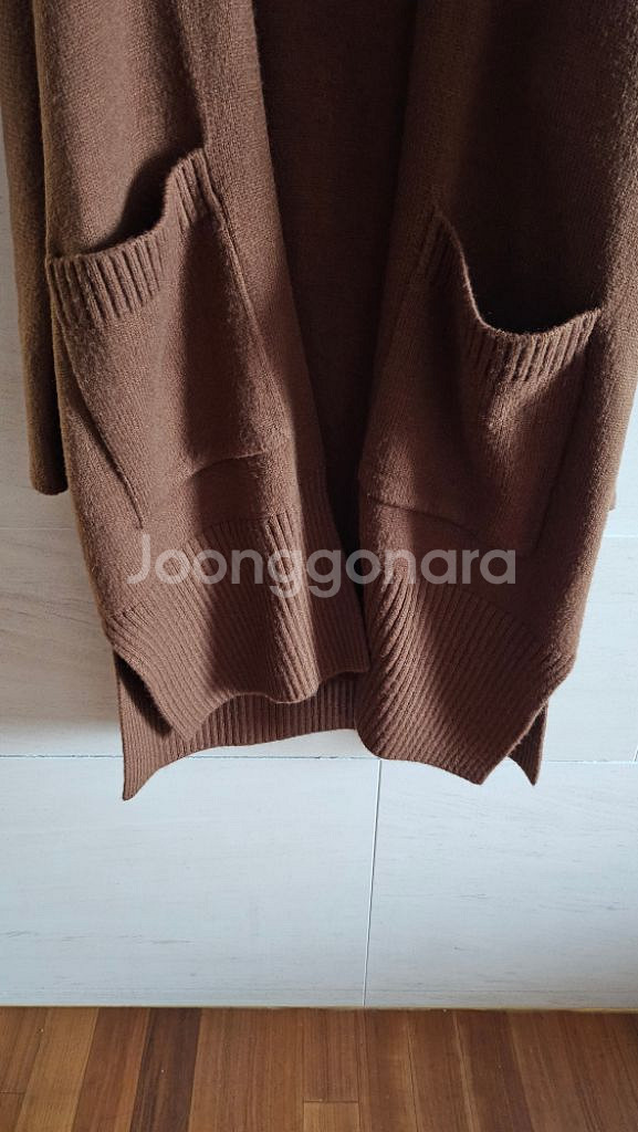 (정품) 마쥬 알파카 블렌디드 롱 카디건--4