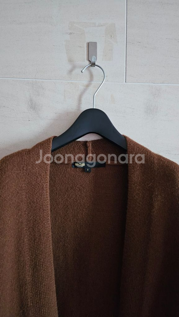(정품) 마쥬 알파카 블렌디드 롱 카디건--1