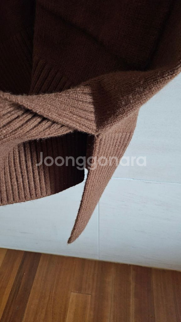 (정품) 마쥬 알파카 블렌디드 롱 카디건--5