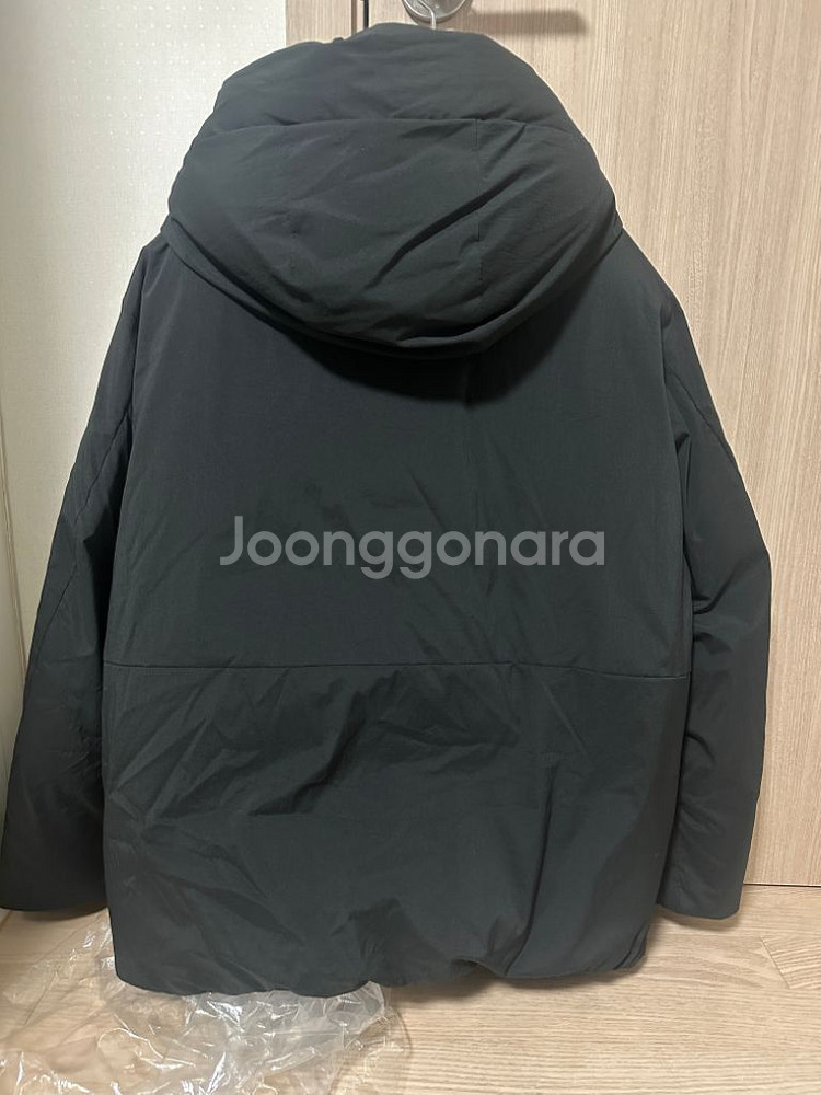 티임옴므/오버핏 숏 패딩 블랙/105--1
