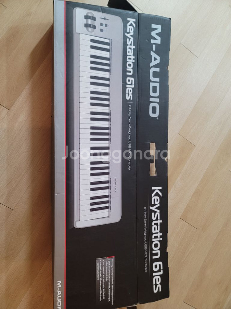 m audio keystation e61 마스터키보드--4