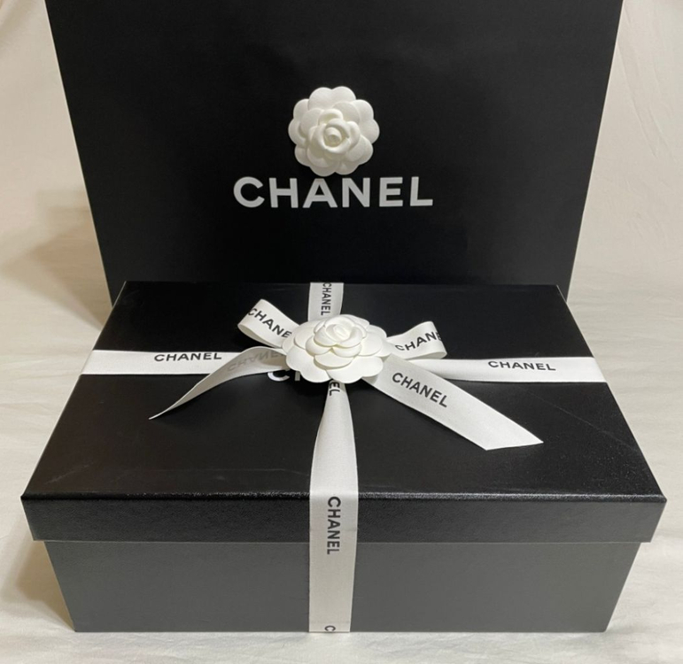 샤넬CC로고 믹스드 파이버 여성 스니커즈 240mm--5