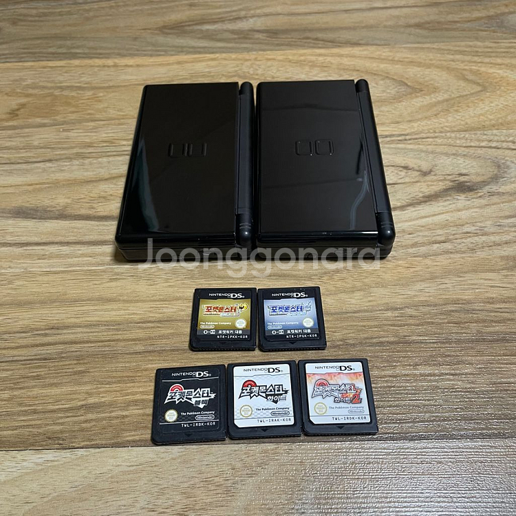 닌텐도 DS Lite 블랙 두 대 팔아요--0