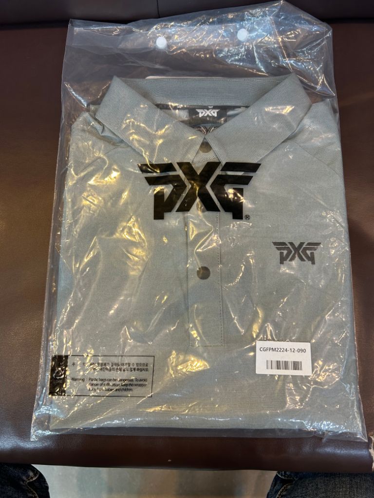 (새상품)PXG 카라티 남성용 골프 반팔티셔츠