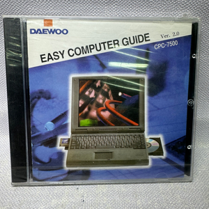 대우 노트북 가이드(모델CPC-7500) 미개봉CD