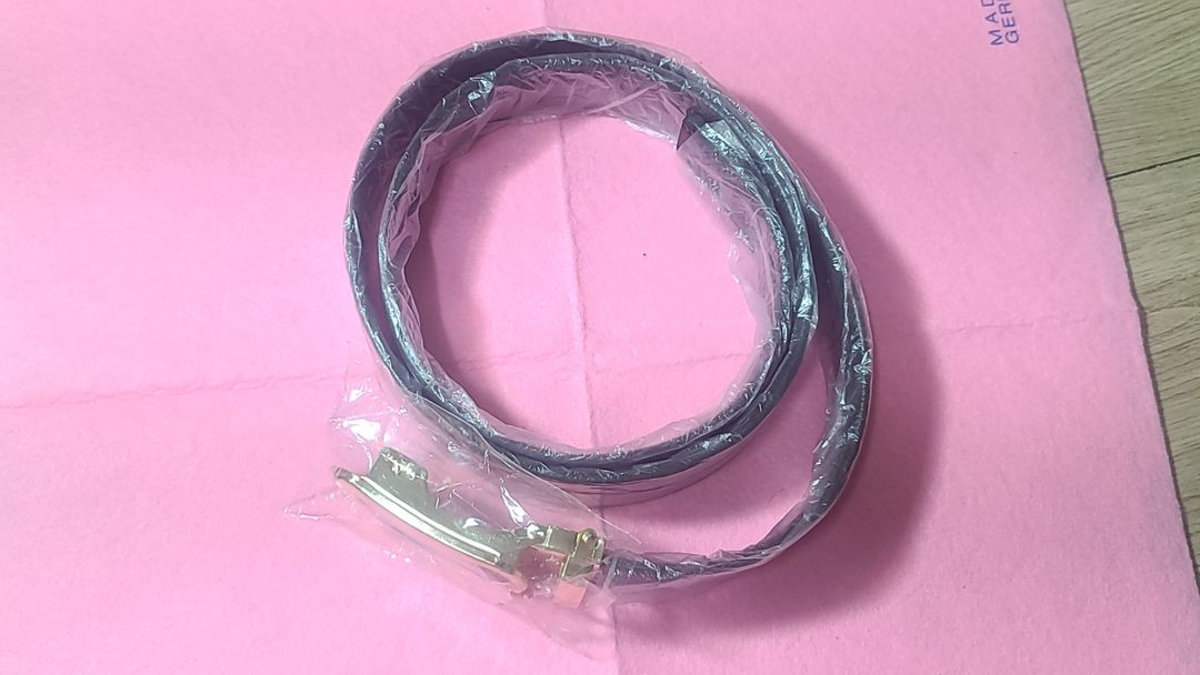 남성용 고급 합성 가죽 벨트--1