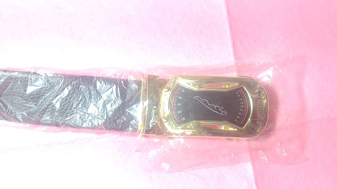 남성용 고급 합성 가죽 벨트--3