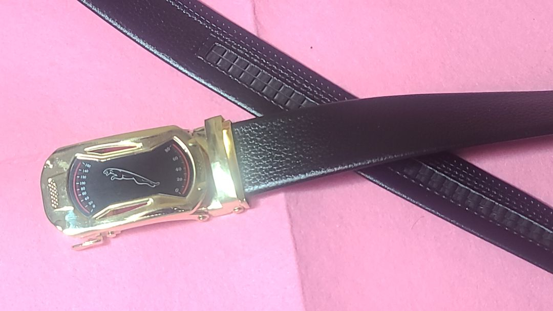 남성용 고급 합성 가죽 벨트--7