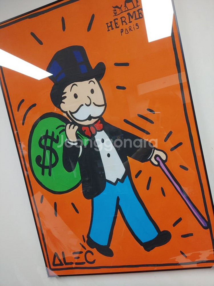 에르메스 풍 대형 디즈니 그림 액자 인테리어소품 팝아트--2