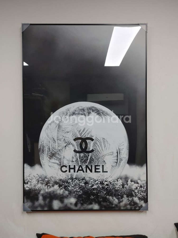 샤넬 심볼 대형 명품 그림 액자 팝아트 인테리어액자--1