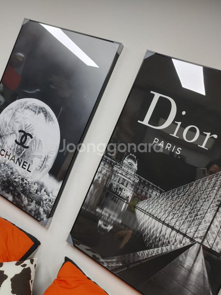 샤넬 심볼 대형 명품 그림 액자 팝아트 인테리어액자--9