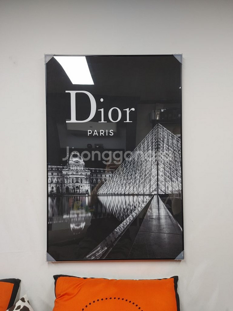 디올 영국 이태리 대형 명품 그림 액자 인테리어액자--2