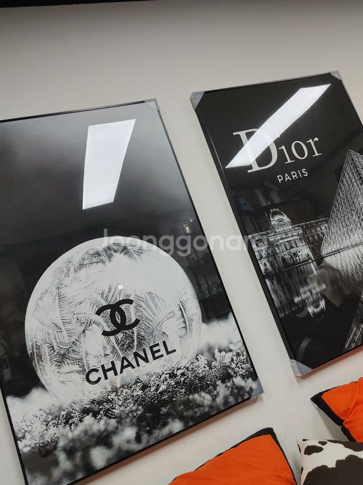 디올 영국 이태리 대형 명품 그림 액자 인테리어액자--7