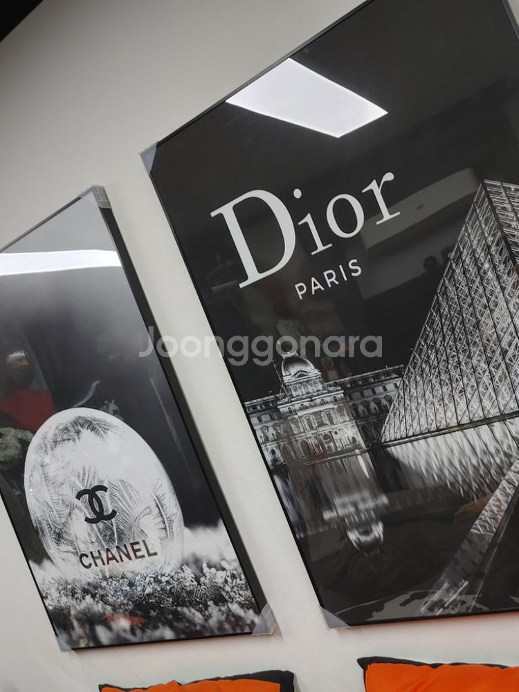 디올 영국 이태리 대형 명품 그림 액자 인테리어액자--9