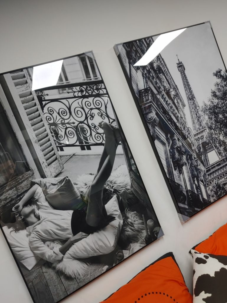 프랑스 파리 에펠탑 샤넬 대형 그림 액자 인테리어액자--5