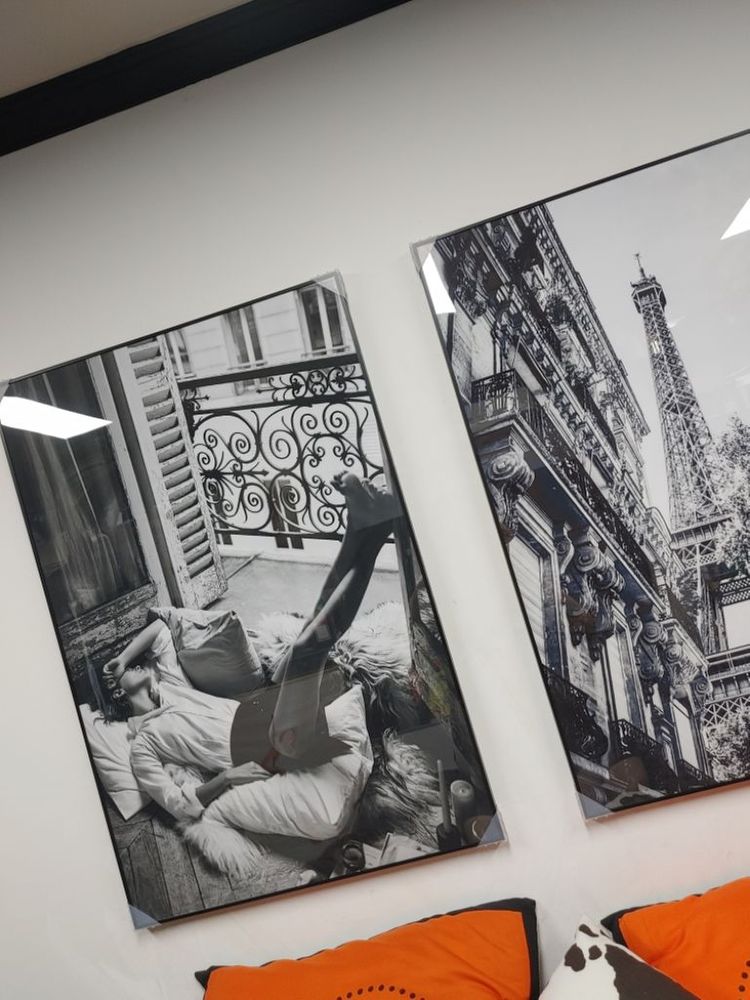 프랑스 파리 에펠탑 샤넬 대형 그림 액자 인테리어액자--1