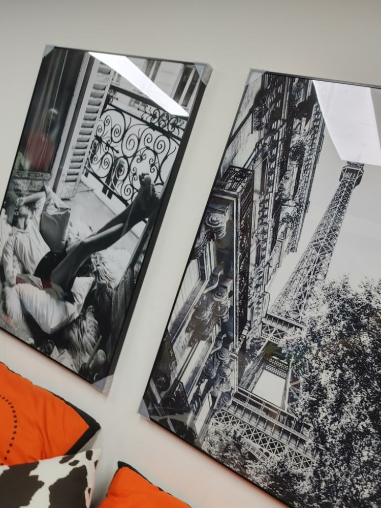 프랑스 파리 에펠탑 샤넬 대형 그림 액자 인테리어액자--4
