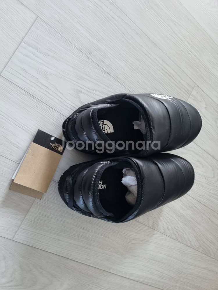 노스페이스 눕시 뮬 패딩신발 패딩슬리퍼 265--0