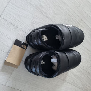 노스페이스 눕시 뮬 패딩신발 패딩슬리퍼 265