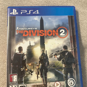 ps4 타이틀 The DIVISION2 더 디비전2