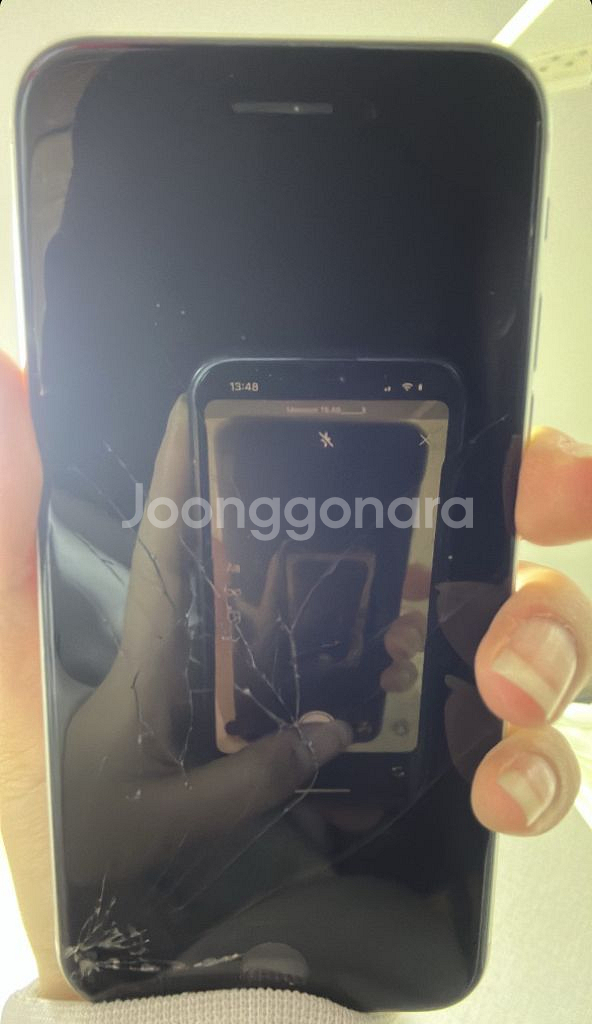 아이폰 se2 화이트 64gb--1