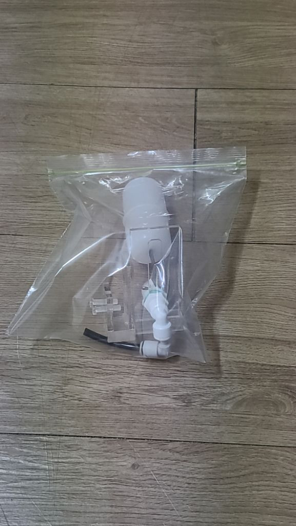 1회 사용 한 어항 아크릴 플로팅 어항 물 수위조절--9