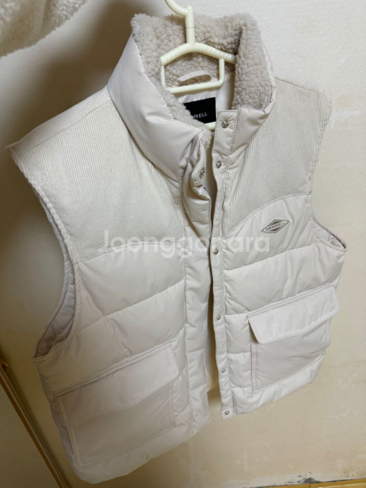 merrell 머렐 조끼 패팅 105 아이보리 판매합니--0