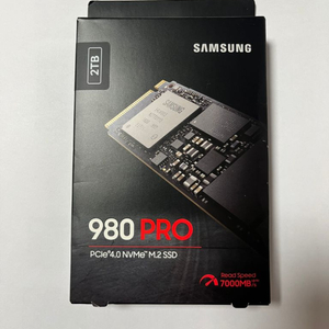 삼성전자 980 Pro M.2 NVMe 2TB_SSD