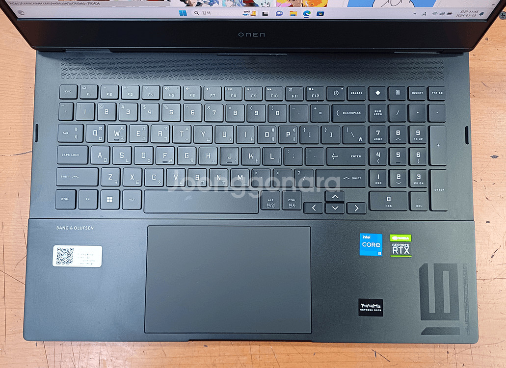 HP 오멘 16-k0123TX 12세대 i5 노트북--2