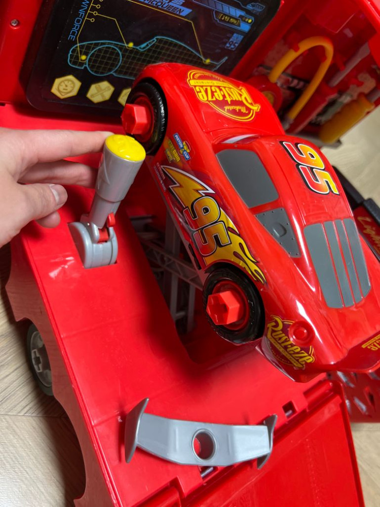 디즈니카 맥 정비 장난감 두세트--5