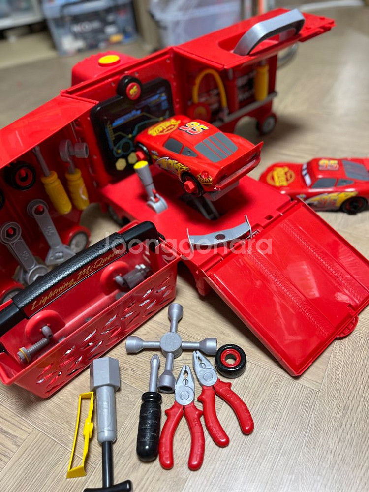 디즈니카 맥 정비 장난감 두세트--8