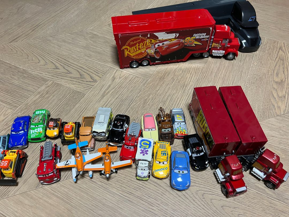 디즈니카 캐릭터 자동차 장난감 변신 토미카--4