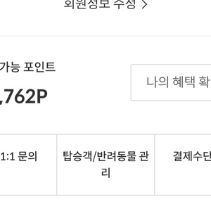 제주항공 리프레시 포인트 47000원