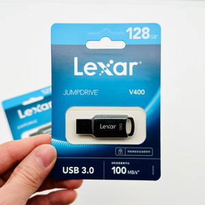 새상품 Lexar 렉사 정품 V400 USB 128G