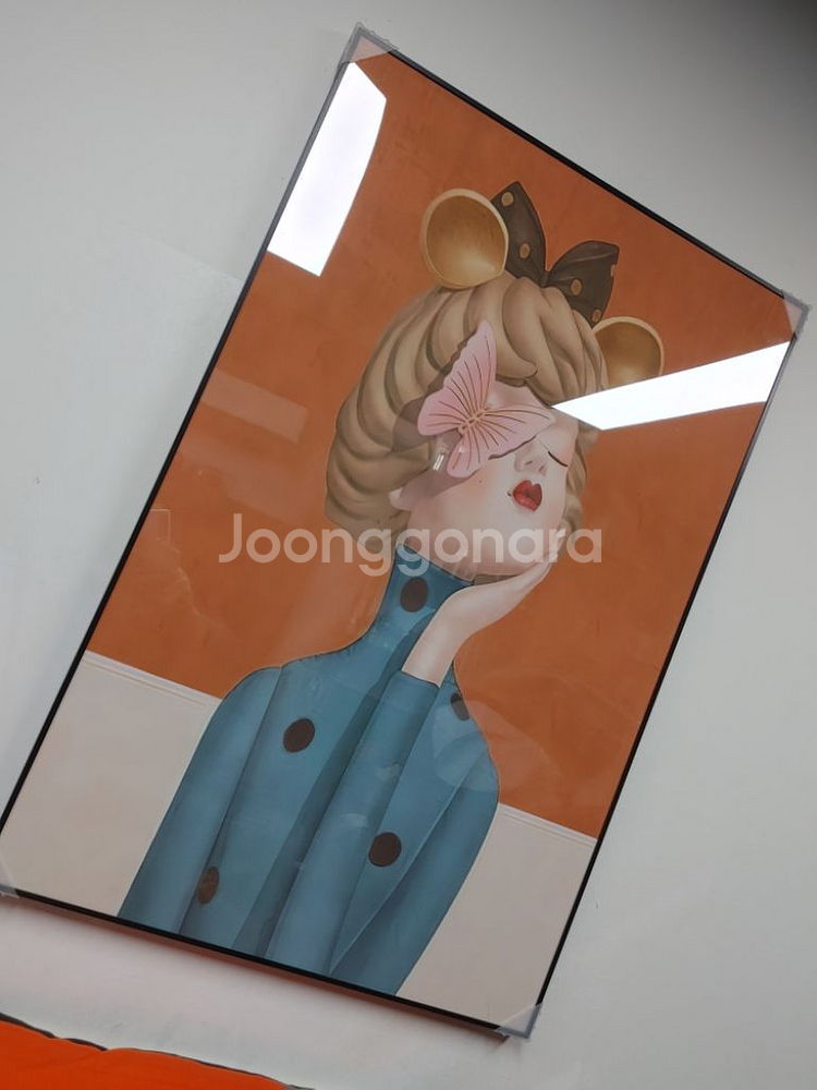 에르메스 럭셔리 명품 그림 액자 대형 인테리어 소품--6