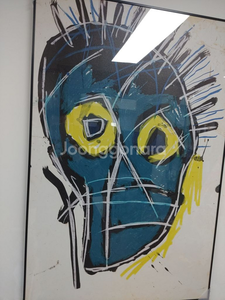 바스키아 대형 팝아트 그림 액자 포스터 인테리어액자--2