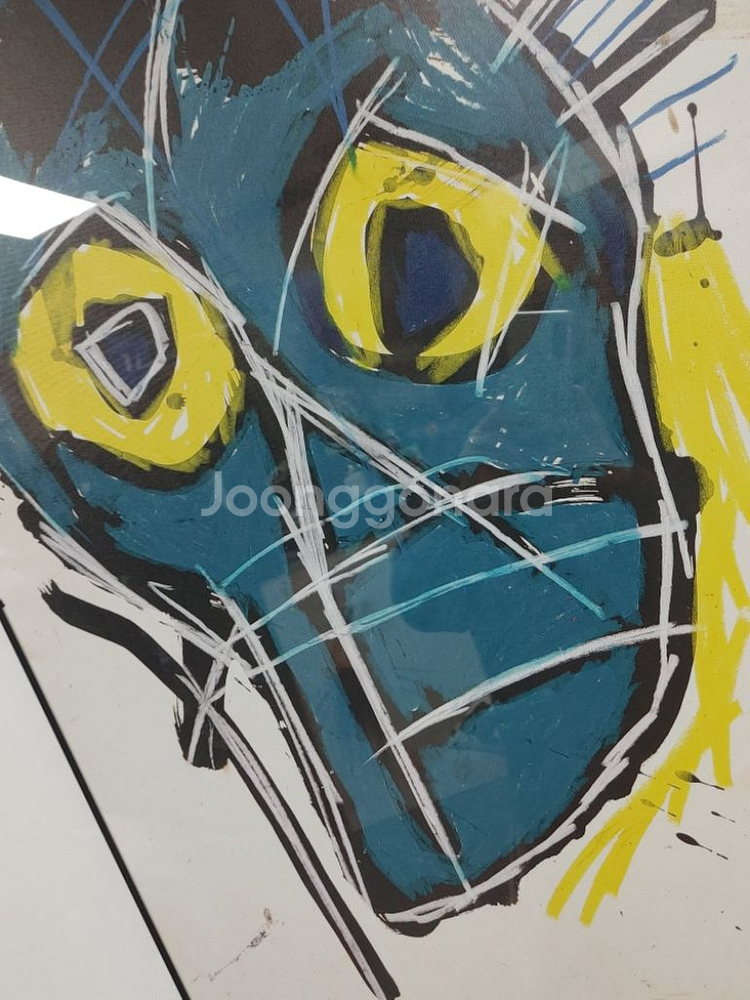 바스키아 대형 팝아트 그림 액자 포스터 인테리어액자--1
