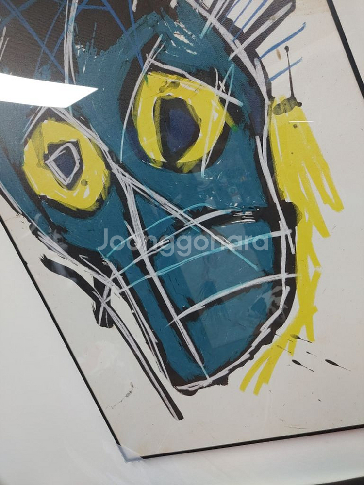바스키아 대형 팝아트 그림 액자 포스터 인테리어액자--4