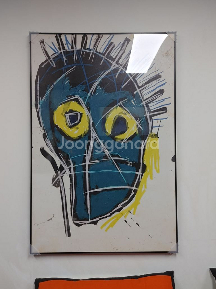 바스키아 대형 팝아트 그림 액자 포스터 인테리어액자--5