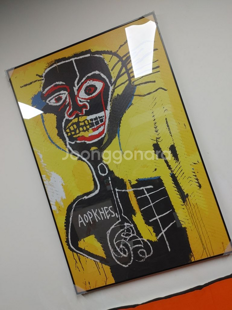 바스키아 대형 포스터 팝아트 그림 액자 인테리어소품--1