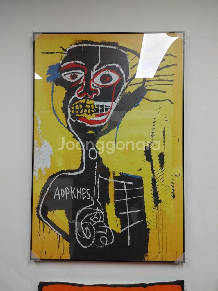 바스키아 대형 포스터 팝아트 그림 액자 인테리어소품--4