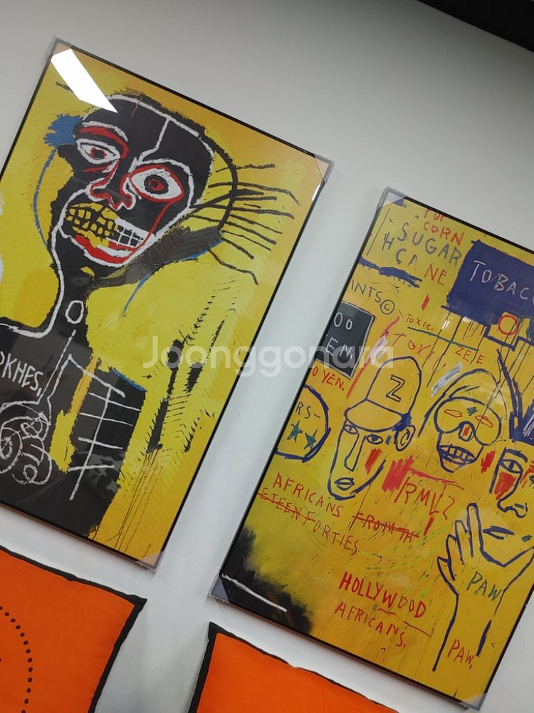 바스키아 대형 포스터 팝아트 그림 액자 인테리어소품--9