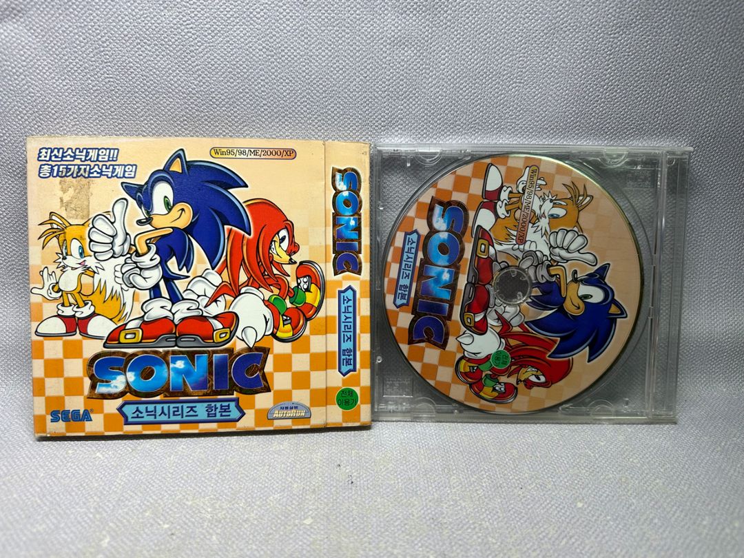 PC게임 소닉시리즈합본,윈도우XP,2000,ME,95 | 중고나라 - 안심되는 중고거래