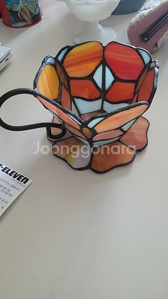 빈티지스테인드글라스--1