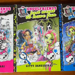 영어도서 Monster High 하드커버 3권