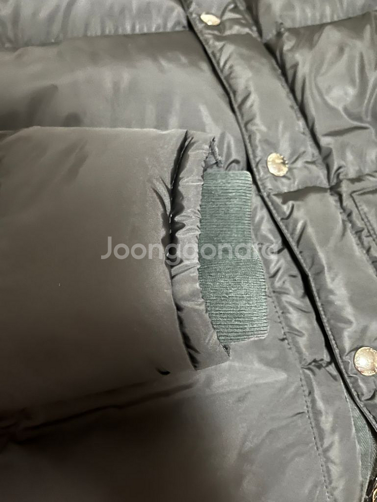 폴로 구스다운 패딩 M--2