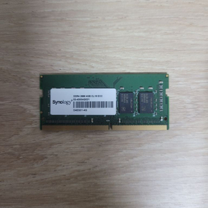 시놀로지 램 synology ddr4 4GB ECC